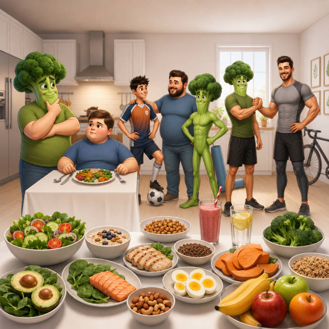 metodo-broccolollo-benefici-nutrizione-sana-bambini Famiglia che cucina verdure fresche e sane seguendo il metodo di educazione alimentare per bambini a Novara della Dott.ssa Barbara Camilli.